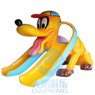 Doppeltes Gerinne-Mini Pool Slide Fiberglass Children-Swimmingpool-Hundedia Anti-UV