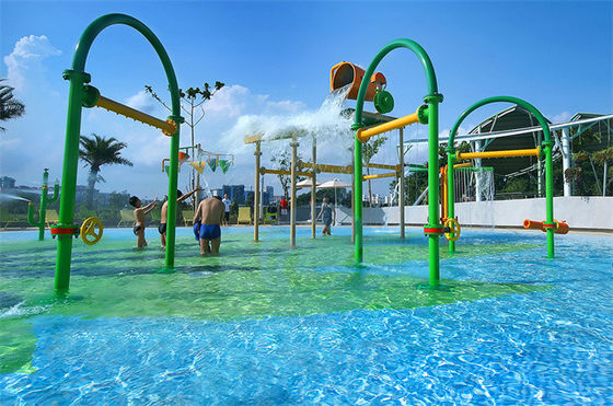 Handels- und Hauptspray-Park im Freien, stabiler Wasserfall Dampf der Spritzen-Zone