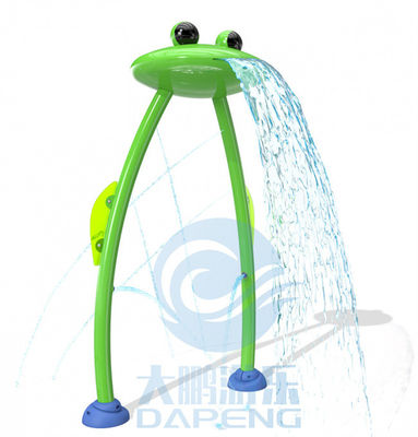 Ein guter Preis. Wasser-Vergnügungspark-Ausrüstungs-Edelstahl-Wasser spritzt Frosch für Spray-Zone Online