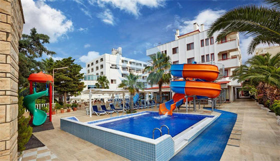 Ein guter Preis. Höhe der Glasfaser-Swimmingpool-Wasserrutsche-4.0m Anti-UV für Aqua Park Home Online