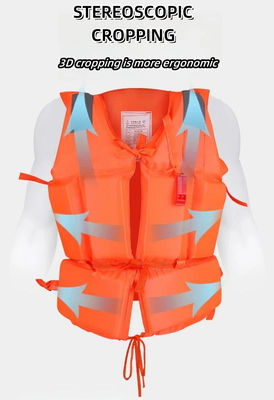 EPE schäumen orange schwimmende Schwimmweste-Handelswasser-Park-Schwimmweste für Erwachsene und Kinder