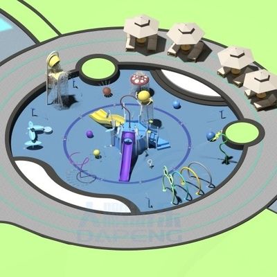 Ein guter Preis. Neues Design Wasserspiele Splash Pad Spielplatz im Freien Kleiner Aquaparkausrüstung Moderne für Kinder Online