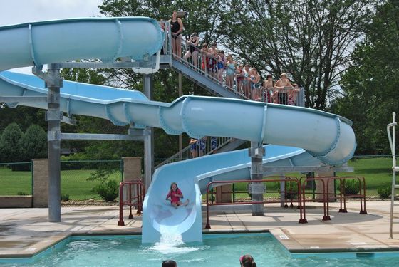 Wasserpark Unterhaltungsgeräte Glasfaser-Rutschen Messegelände Freiluftpark Fahrten für Kinder