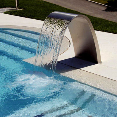 Ein guter Preis. Schwimmbad Edelstahl SPA Massageausrüstung Wasserfall Sprühbrunnen Online