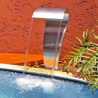 Ein guter Preis. Metall-Schwimmbad-Zubehör SPA Edelstahl Brunnenkopf Kaskade Außenwasserfall Online