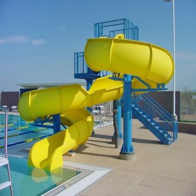 Ein guter Preis. OEM Kinder-Wasserpark Spielpool Vergnügungsfahrten Glasfaser-Rutsche Online