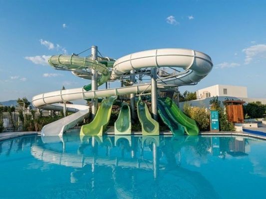 Erwachsene Outdoor Multi Glasfaser-Rutschen für den Wasservergnügungspark Spielplatz