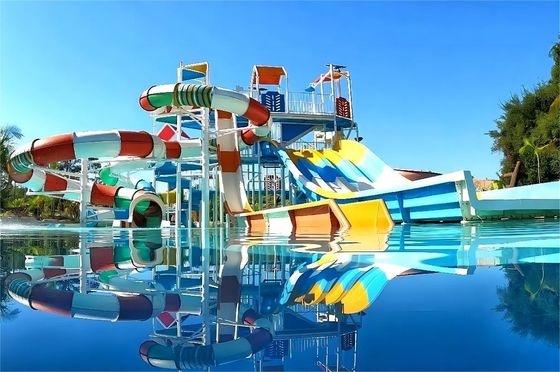 Ein guter Preis. Hot Dip Galvanized Stahl Wasserpark Rutsche Anti-Rost für Kinder Online
