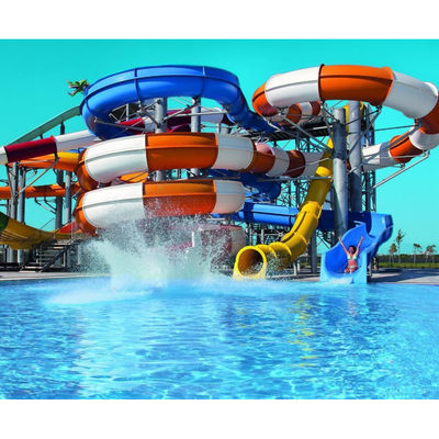 Ein guter Preis. Kinder Bing Glasfaser Pool Wasserrutsche Vergnügungspark Fahrten Online