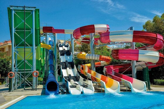 1 Person Kinderpark im Freien Glasfaserrutschen Wassersport und Unterhaltung