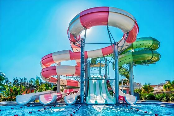 Ein guter Preis. 5m Höhe Kinder Wasserrutsche Aqua Park Spielplatz Sportliche Spielgeräte für Kinder Online