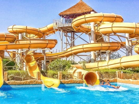 Erwachsene Wasserpark Rutsche Weichspiel Schwimmbad Zubehör Glasfaser
