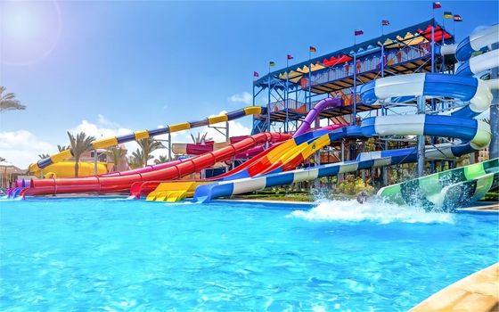 Attraktion Kinder-Wasserpark Rutsche 5m Breite für Schwimmbad