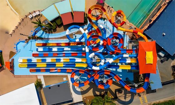 Ein guter Preis. OEM Outdoor Kinder Spiele Park Spielplatz Ausrüstung Riesenwasserrutsche Online
