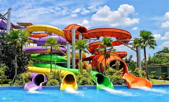 ODM Kinder-Amusemnet Wasserpark Spielplatz Kinderpool Glasfaser-Rutsche