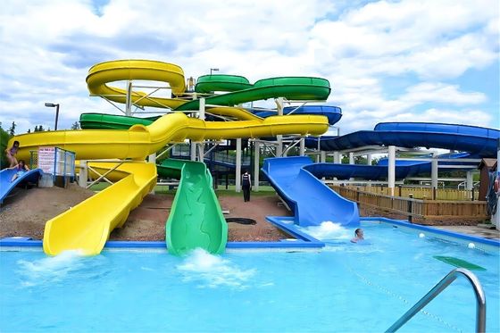 Ein guter Preis. OEM Erwachsene Außenwasserpark Sport Spielplatz Ausrüstung Glasfaser Rutsche Online