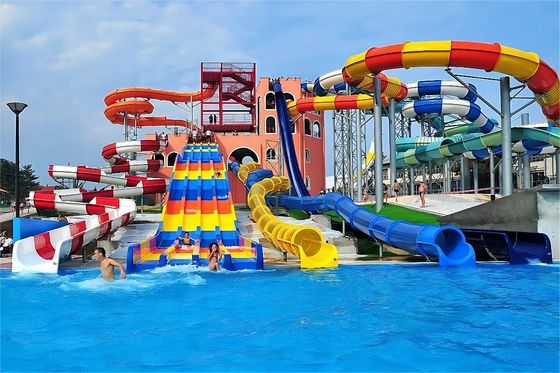 ODM Aqua Park Design Schwimmbadzubehör Lange Wasserrutsche für Kinder