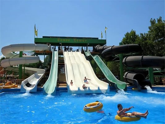 Ein guter Preis. Erwachsene Wasserpark Spielplatz Ausrüstung Vergnügen Glasfaser Rutschen Online