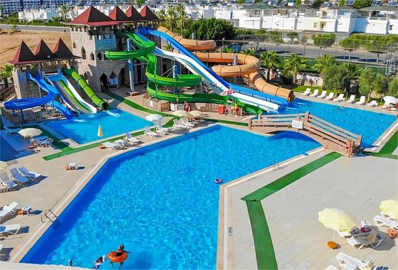 Vergnügungsstätten Parkprodukte Glasfaser Wasserrutsche für Kinder