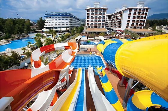Ein guter Preis. Freier Wasservergnügungspark Erwachsene Wasserpool Glasfaser Rutsche Online