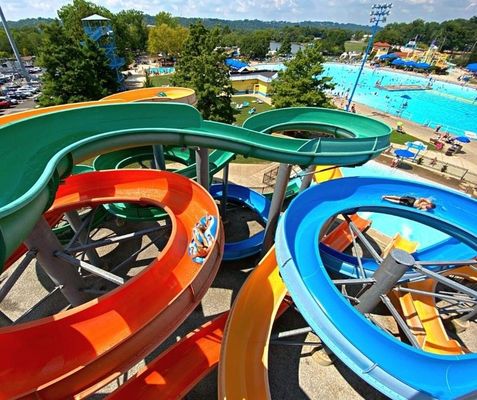 Ein guter Preis. Kinder Aquapark Design Fahrten Tube Glasfaser Rutsche Für Outdoor-Spiele Online