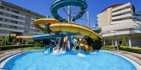 Außen-Wasserpark Ausstattung Pool Tube Glasfaser Wasserrutschen