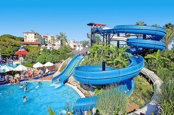 Kinder Vergnügungspark Ausrüstung Schwimmbad Glasfaser Wasserrutsche
