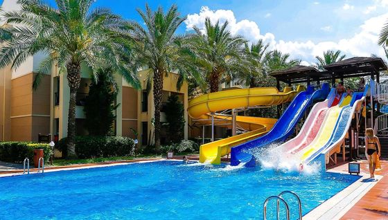 OEM Wasser Aqua Vergnügen Wasserpark Fahrten Glasfaser Rutschen für Kinder