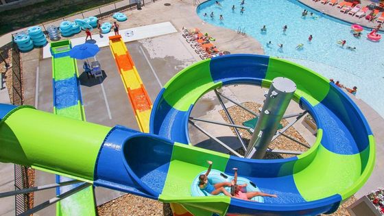 Ein guter Preis. Freizeit-Kinderspiele Vergnügungspark Wasserschwimmbad Glasfaser-Rutsche Online
