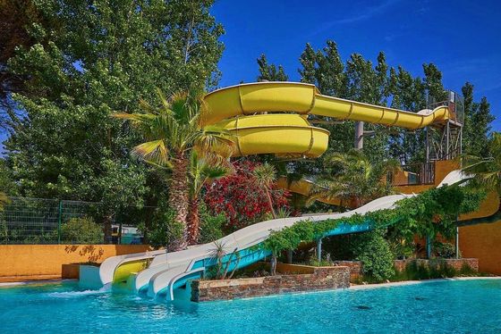 ODM Wasserpark Schwimmbad Sommer Wasserspiele Spielausrüstung Spiralrutsche