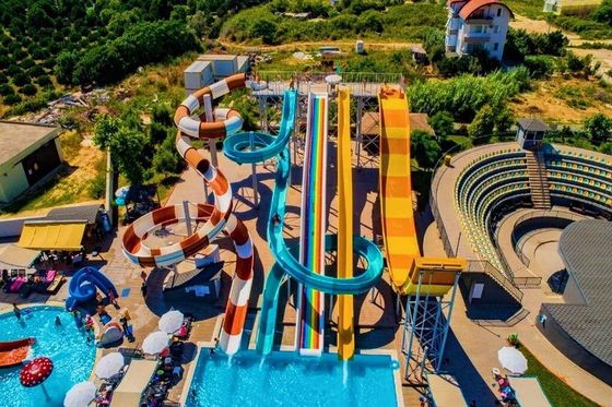 Ein guter Preis. Wasserpark Spielplatz Ausrüstung Schwimmbad Spiele Glasfaser Rutsche Online