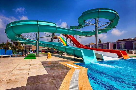Ein guter Preis. Karneval Amusement Rides Wasser-Spielzeug-Park Aqua Kid Pool Rutsche Glasfaser zum Verkauf Online