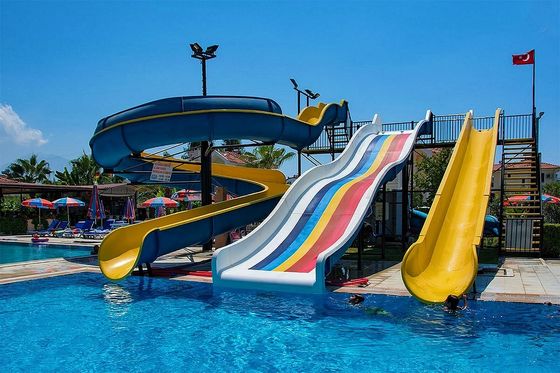Ein guter Preis. Wasserspiele Spielplatz im Außenhof Hinterhof Kleines Glasfaser-Wasserrutschbecken Für Erwachsene Online