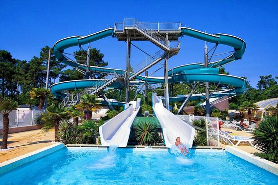 Ein guter Preis. Wasserpark Kinder Vergnügungsspiele Ausrüstung Wassersport Glasfaser Rutsche Online