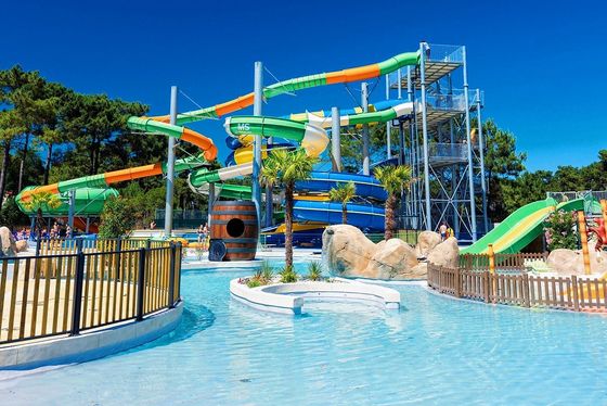ODM Kinder Spielen Amusement Wasserspiele Glasfaser Rutsche Für Schwimmbad