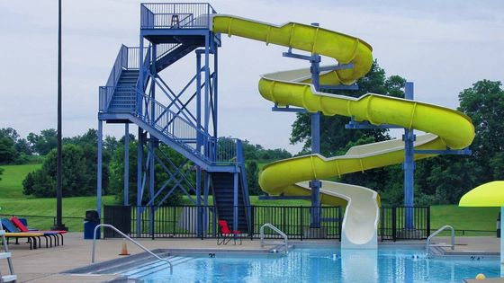 Vergnügungspark Kinder Spiele Ausrüstung Kleines Spielplatz Wasserrutsche
