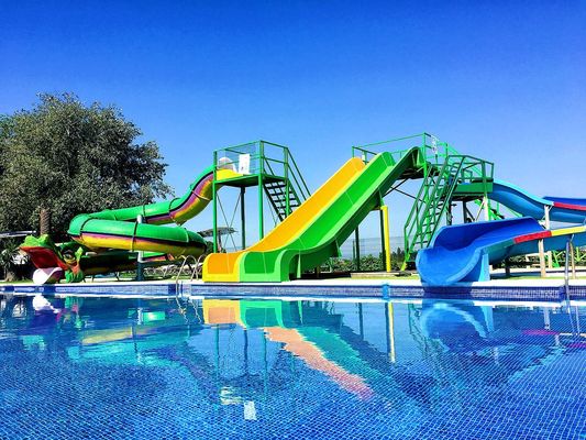 Wasserpark Kinder Wasserspielgeräte Wasserspiralrohr für Kinder