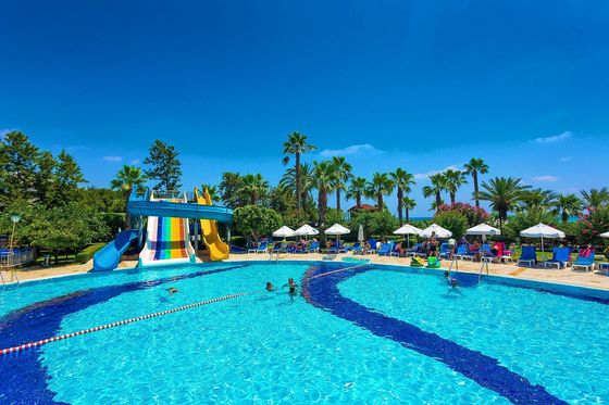 Ein guter Preis. Freier Stadt-Wasserpark Spielgeräte Schwimmbad Glasfaser Rutsche Für Kinder Online
