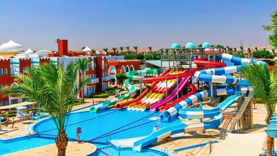Wasserpark-Rutsche für den Außenbereich Wasservergnügungspark Wasserspielgeräte kundenspezifische Größe Warmverkauf in Europa und Amerika mit 1-Jahresgarantie