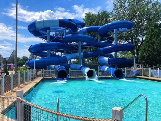 Ein guter Preis. Kommerzielle Kinder Vergnügen Wasserpark Spiele Schwimmbad Wasserrutsche Für Kinder Online
