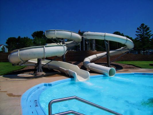 Wasserpark im Freien Schwimmbad Spannungsslide für Erwachsene