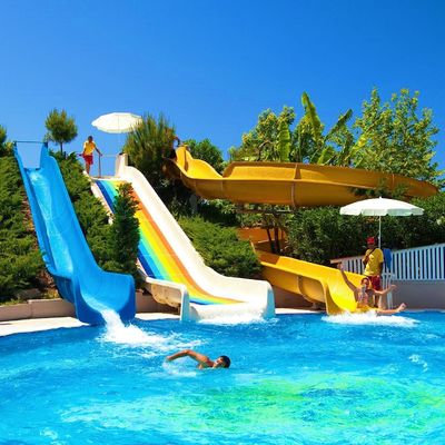 Ein guter Preis. Gewerblicher riesiger Wasserpark Schwimmbad Ausrüstung Design Wasser Glasfaser Rutsche Online