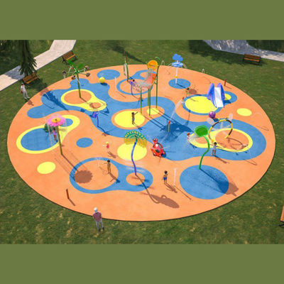 Wasserpark für Kinder Schwimmbad Wassersprinkler Pad Wasser Spritzpad Set für Kinder