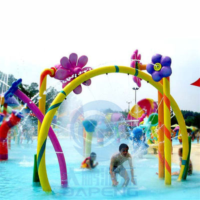 Wasserpark im Freien Wassersport Schwimmbad Vergnügen Wasser Splash Pad Blumensprinkler