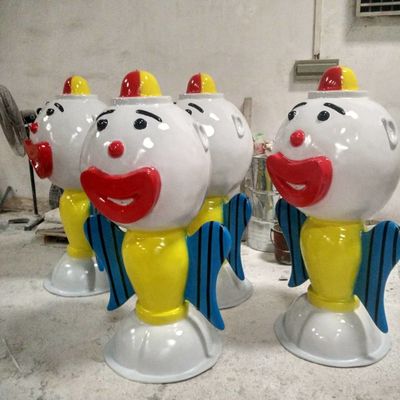 Ein guter Preis. Wasserpark Kinder Wassersplash Pad Ausrüstung Großer Kopf Clown für Kinder Schwimmbad Online