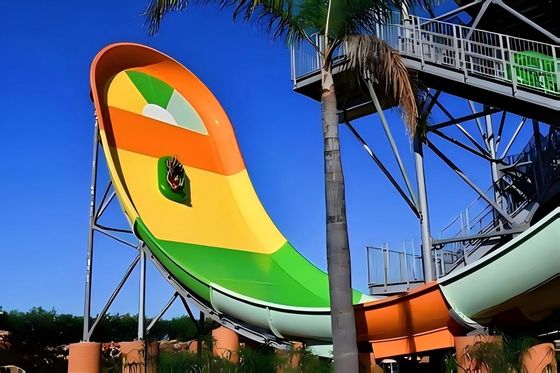 Ein guter Preis. Außenbereich Großer Wasserspielplatz Schwimmbad Glasfaser Wasserrutsche Online