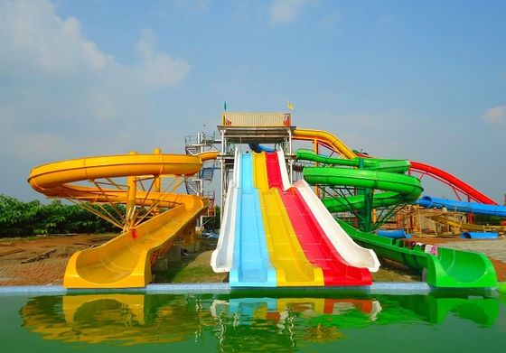 Vergnügungspark-Aquapark-Ausrüstung, Flugstil, Fiberglas-Schwimmbad-Rutsche für Kinder