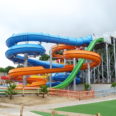 Ein guter Preis. Gewässer-Schaukel-Rutsche Wasserpark Außen-Wasserpark-Ausrüstung spannend für kommerzielle perfekt für Pools Parks Familie Anti-Ultraviolett Online