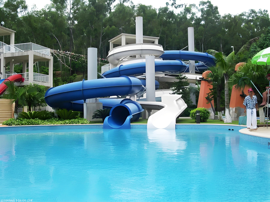 Ein guter Preis. Hot Sale Fiberglass Slide Water Park Swimming Pool Amusement Machine Equipment Water Slide Manufacturer Online