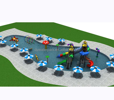 Ein guter Preis. Water Play Equipment Manufacturer Customized 350SQM Children Aqua Park Design for Hotel and Resort Online
